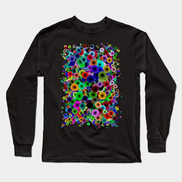 Random Cells Long Sleeve T-Shirt by rupertrussell